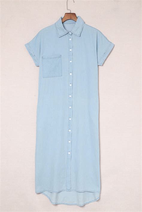 Sky Blue Chambray Shirt 